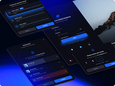 Akira UI kit components design figma free ui uikit uiux