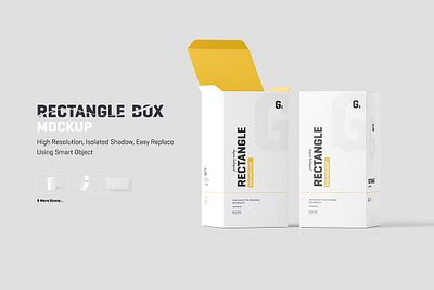 Rectangle Box Packaging Mockup boxes boxs brand branding design graphic long rectangle box long rectangle box mockup mockup mockups package packaging presentation rectangle box rectangle box mockup rectangle box packaging mockup