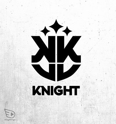 Knight Apparel apparel chipdavid dogwings knight logo vector