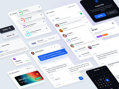 Akira UI kit chat components designsystem figma free ui uikit uiux