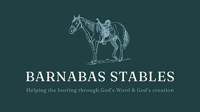 Barnabas Stables branding branding graphic design illustration logo typography