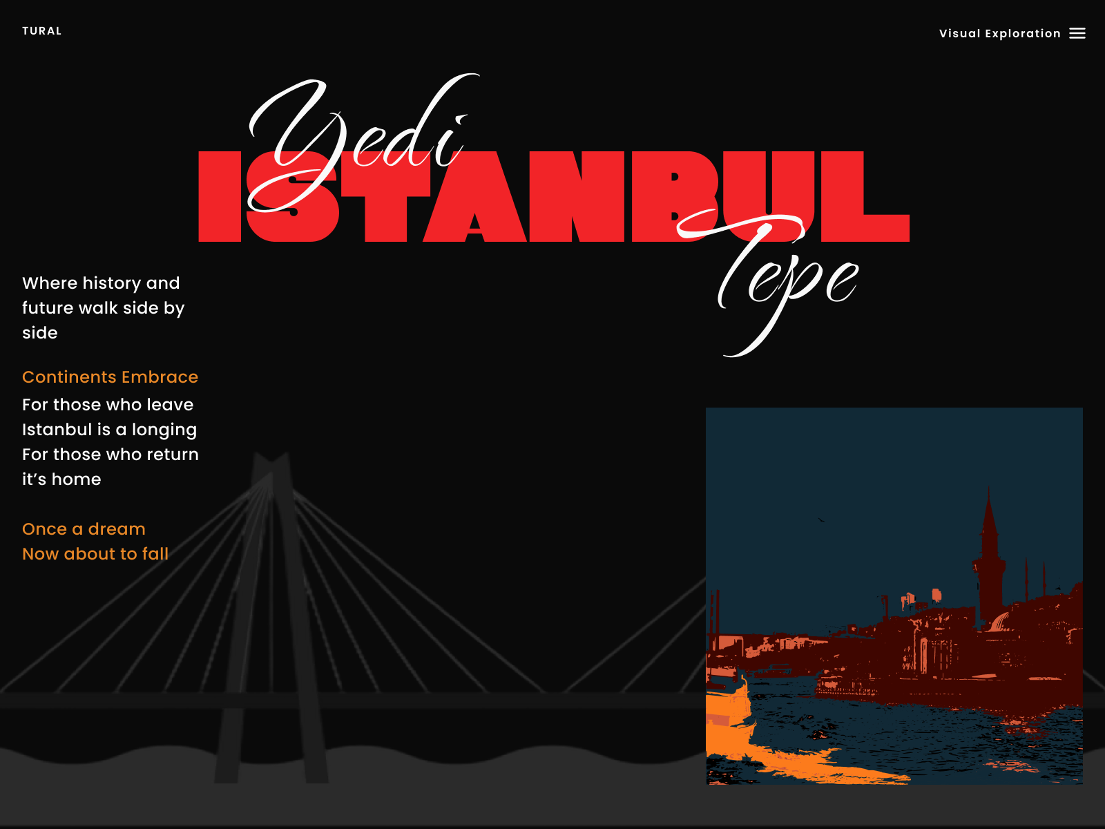 Istannbul | Editorial Poster Concept city concept poster
