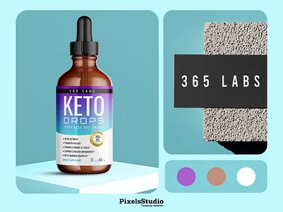 365 Labs – Keto Drops | Designed by PixelsStudio