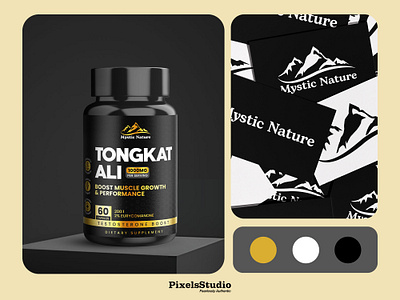 Mystic Nature – Tongkat Ali | Designed by PixelsStudio