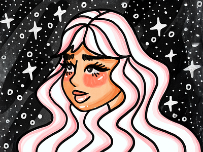 Celestial Dreamer galaxy space sparkles stars