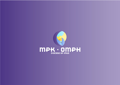 MPK-OMPH OFFICIAL LOGO branding church logo graphic design illustrator logo logo design ministry logo official logo photoshop visual visual branding