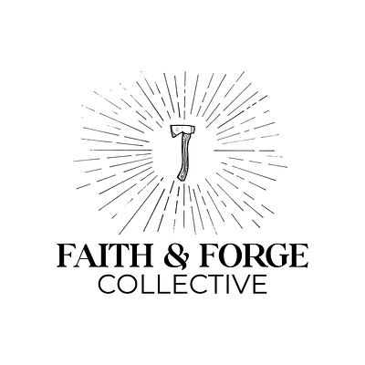 Faith & Forge Collective | Logo Branding branding graphic design logo typography