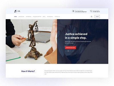 Modern Law Firm – Seamless Legal Solutions Online design kerala ui ux ui ux design ux design