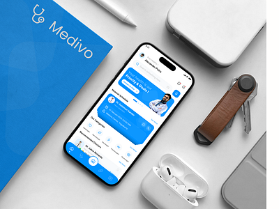 Medivo - Health, Medicine & Doctor Consulting Mobile App app doctor health healthy medical medicine mobile mobile app pharmacy uiux uiuxdesign