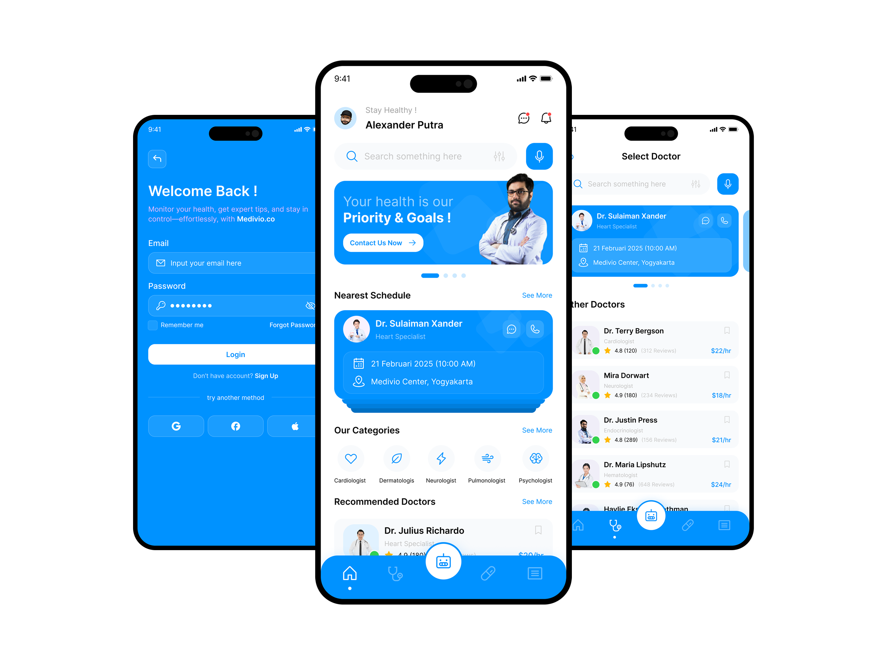 Medivo - Health, Medicine & Doctor Consulting Mobile App app doctor health healthy medical medicine mobile mobile app pharmacy uiux uiuxdesign