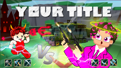 Thumbnails art banner photoshop thumbnail youtube
