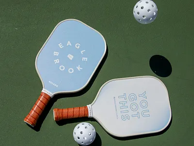 Branded Pickleball Paddles brand branding church design graphic design pickle ball pickleball