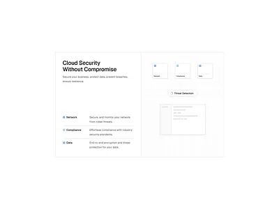 Cloud Security animation cloud design security ui website