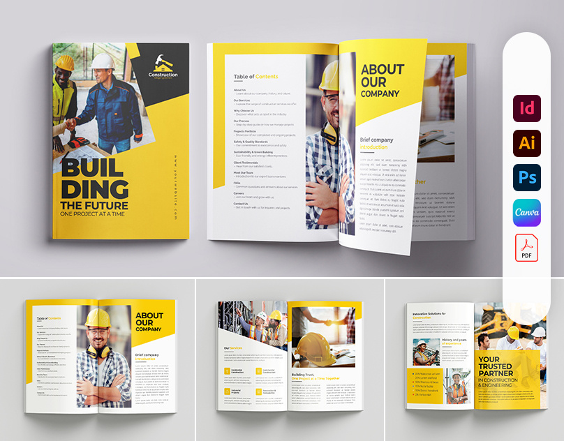 Example of Brochure Design For Business & Brands