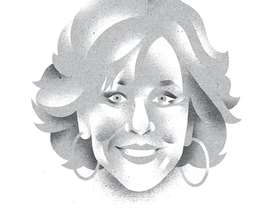 Jane Fonda editorial illustration jane fonda portrait