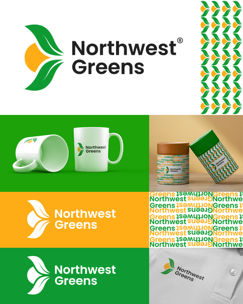 Example of Agriculture Logo Design & Brand Identity