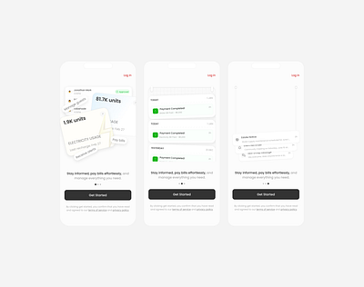 Onboarding Screens app daily ui design illustration landing page onboarding ui vector