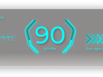 Heads-Up Display/HUD UI Design bmw car heads up display hud ui