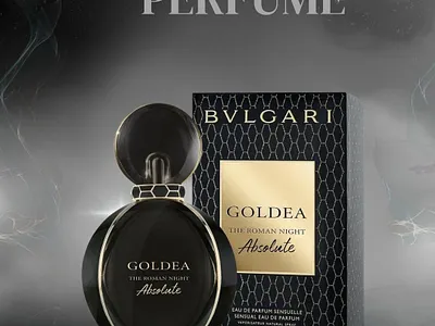 Perfume Sale Banner for BVLGARI Designed By: Hive of Solutions 3d animation banner branding bvlgari graphic design hiveofsolutions logo motion graphics perfume sale ui