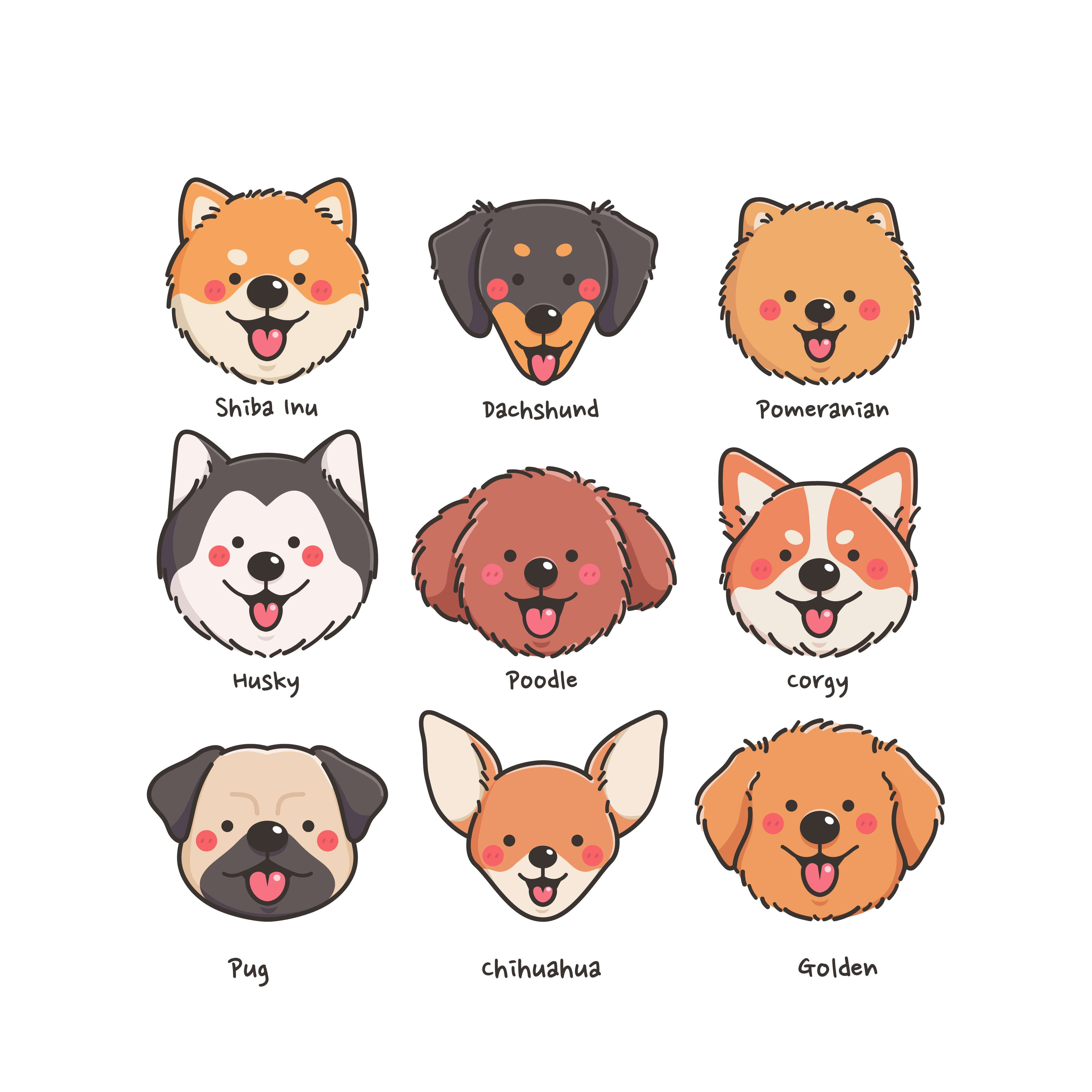 Dog Logo T-Shirt Design apparel business design graphic design illustration logo tshirt vector