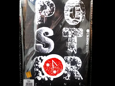 POSTERZINE abstract cristianblesnoc design graphic design illustration poster type typography zine