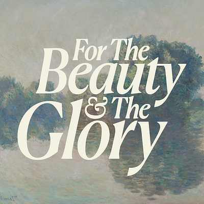 For the Beauty & the Glory Podcast Logo branding graphic design logo