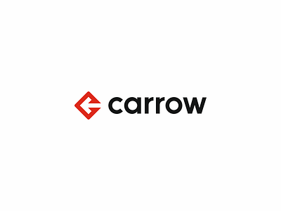 C letter + arrow logo design arrow arrows c design forward lettermark logo minimal minimalist monogram move movement