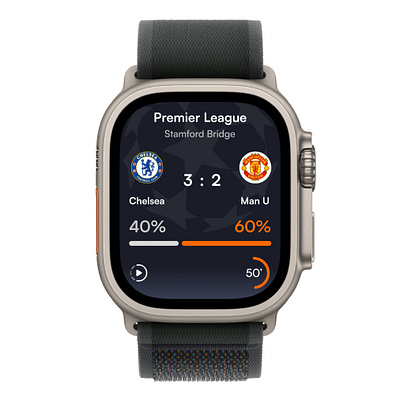 Football mobile app screens apple watch mobile app ui uiux ux