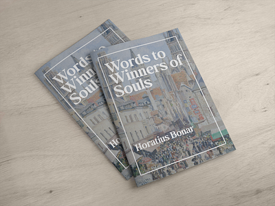 Word to Winners of Souls | Cover Design book cover graphic design typography