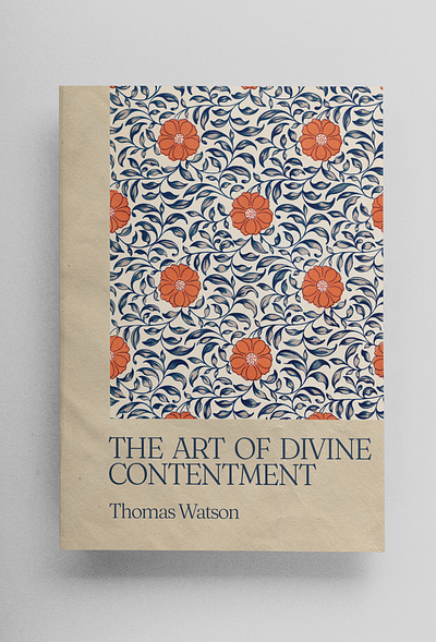 Divine Contentment | Book Design book cover graphic design illustration typography