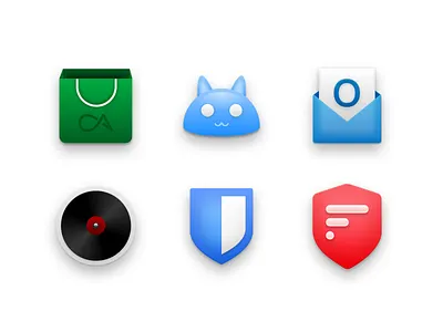 Skeuomorphic app icons android design graphic design icon sketch skeuomorphism