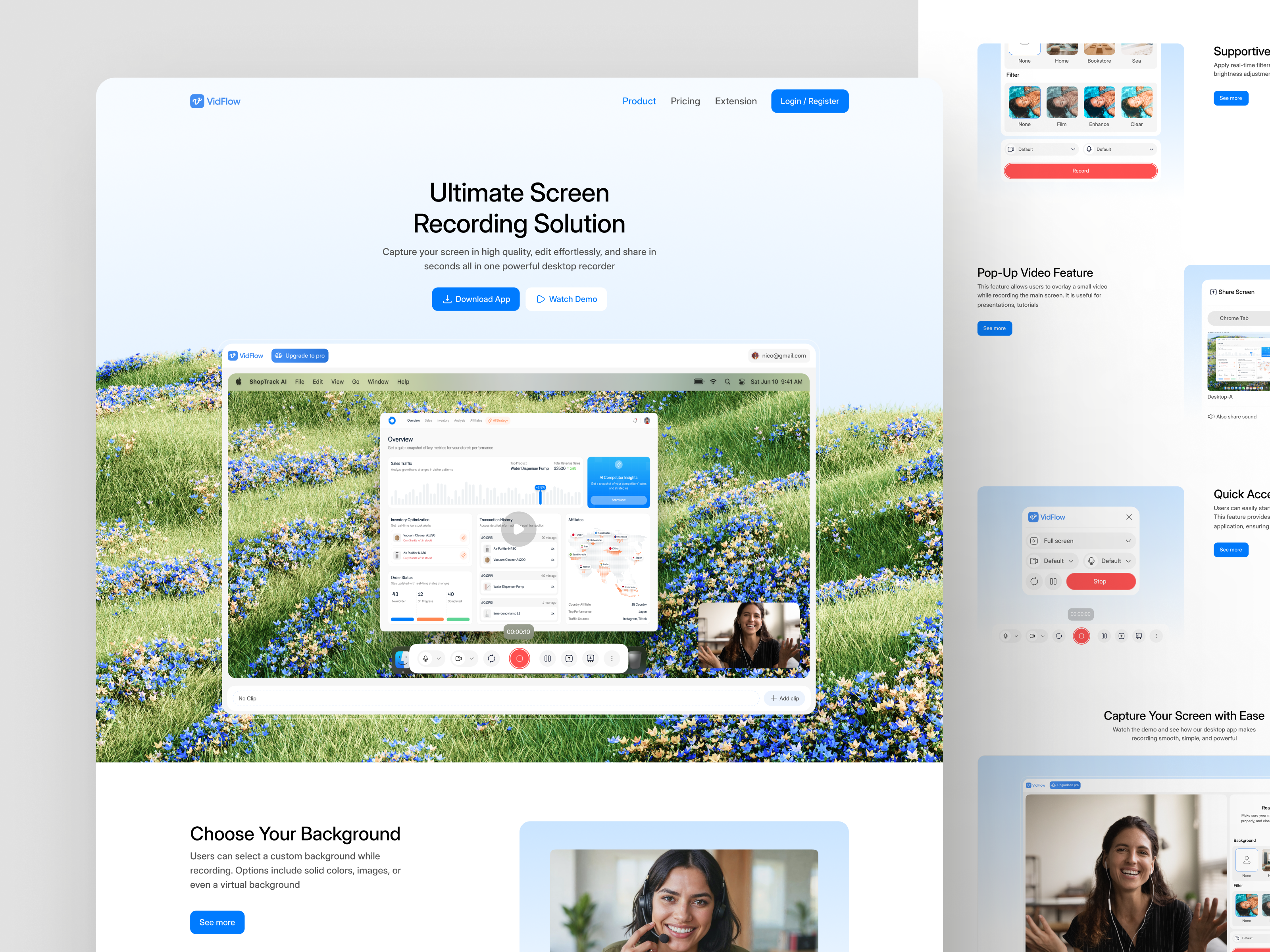 Example of High Converting Landing Page Design
