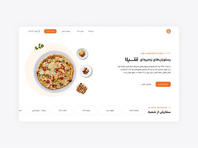 Vendo – Customizable Restaurant Landing Page (No.2) fastfood food food ordering homepage landing landingpage pizza product design restaurant ui uiux ux web design