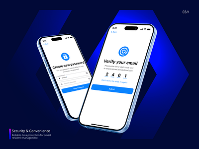 Secure Login & Verification UI Design – Safety First app authorization biometric authentication clean ui data encryption email verification ios log in mobile app mobile security passcode password pin security touch id ui ui design uiux ux ux design