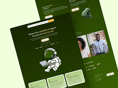 Siquotes branding design illustration landing page ui uiux ux website