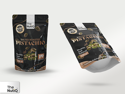 Packaging Design - Salted Roasted Pistachio branding graphic design illustrator logo packaging