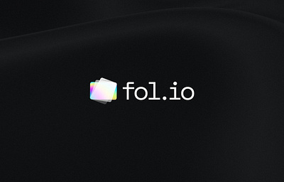 Fol.io | Brand Exploration brand branding chroma design dynamic fintech gradient logo logo design minimal mono platfrom portfolio simple software start startup tech texture up