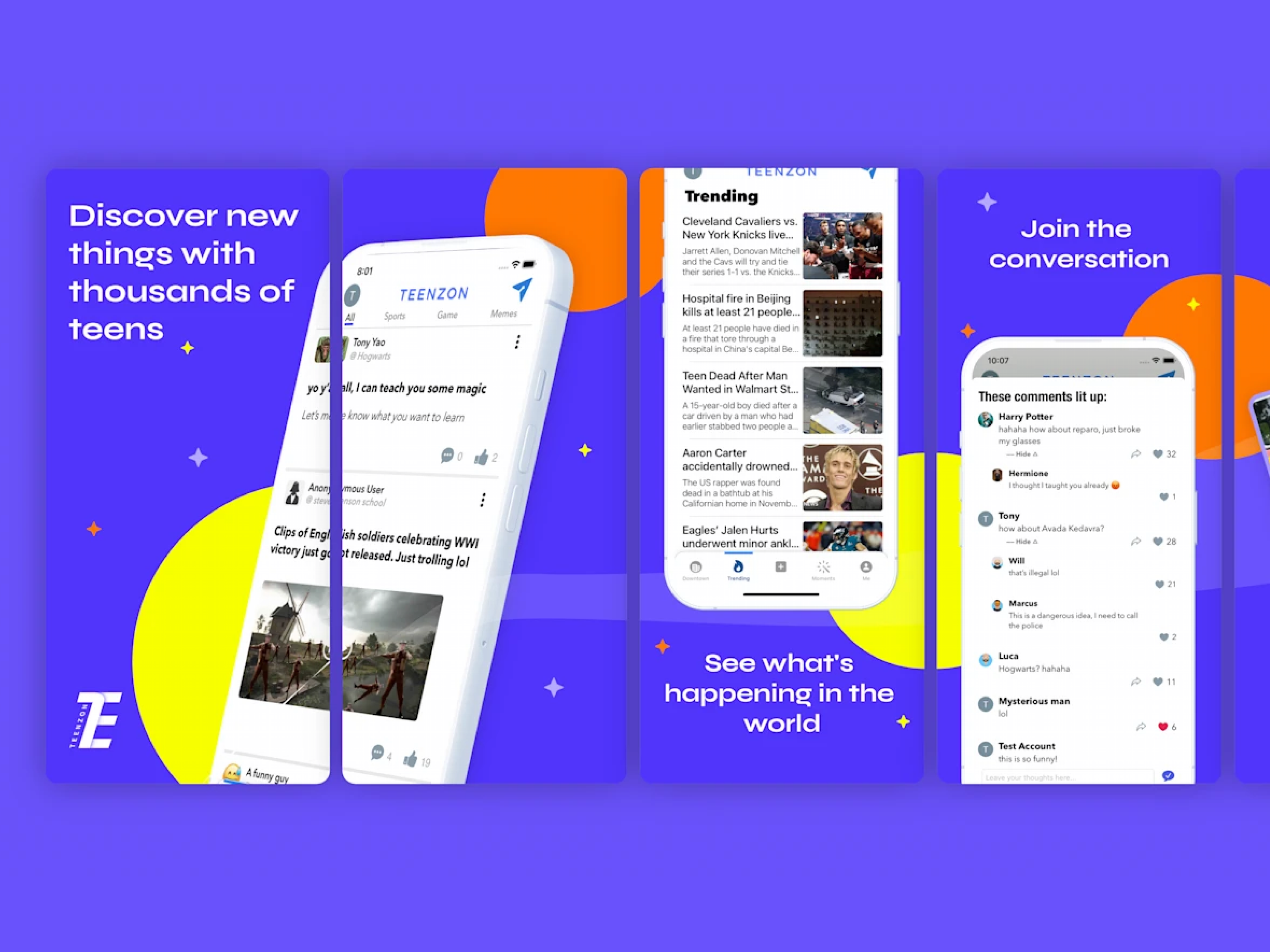 Example of App Store Screenshots / Preview Images