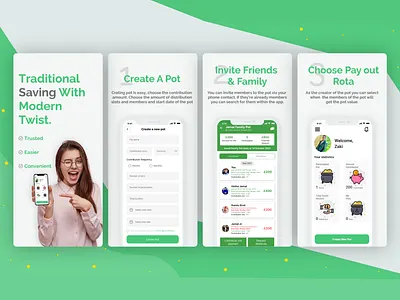 Money Saving - App Store Screenshots adobe xd app app store screenshots appdesign apple branding design figma google play ui user experience user interface ux