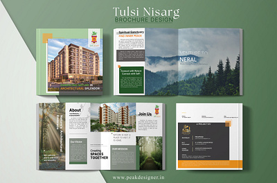 Brochure Design | Real Estate Project branding brochure brochure design catalogue design company profile cover page design graphic design magazine design profile real estate real estate profile typography