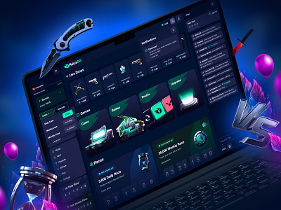 CSGO - Casino Design battles betting csgo cases casino casino cases casino slots counter strike cs go case opening csgo csgo cases csgo casino csgo design csgo open cases double gambling game interface game ui gaming skins upgrade