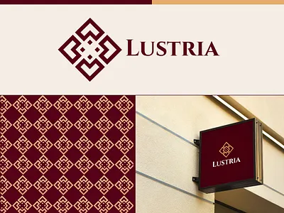 Lustria Fashion Logo Design – Elegant & Modern Identity branding graphic design trendy logo
