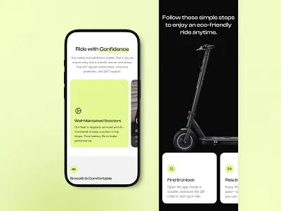 Electric Bike Website Design Mobile Responsive bicycle clean website cycle design electric electric bicycle electric bike ev bike focotik home page landing page landing page design landing page ui minimalist mobile responsive ui design uiux design web ui website website design