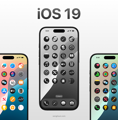 Will iOS 19 add the full circle option for icons? graphic design icon ios iphone ui