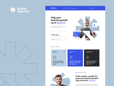 ZM - Startup Agency agency business envato portfolio startup studio ui website wordpress theme