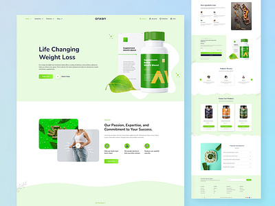 Onxen – The Ultimate Single Product WooCommerce Theme beauty shop boutique cosmetics e commerce ecommerce food supplement landing page shopify shopify theme single product tailwind css web design web development weight loss woocommerce woocommerce theme wordpress wordpress theme