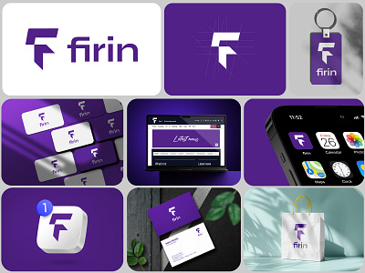 Firin Logo 🔥 ai powered logo brand identity branding chroma logo design creative logo ideas custom logo design digital branding futuristic logo geometric logo graphic design high contrast logo logo aesthetics logo design trends 2025 minimalist logo modern logo design professional logo designer saas logo design scalable logo design symbolic logo tech logo design