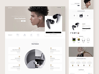 Onxen – WooCommerce Theme for High-Converting Landing Pages audio shop e commerce earbuds ecommerce elementor flagship product landing page shopify shopify theme single product tailwind css web design web development woocommerce woocommerce theme wordpress wordpress theme