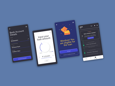 Adani Capital motion graphics ui