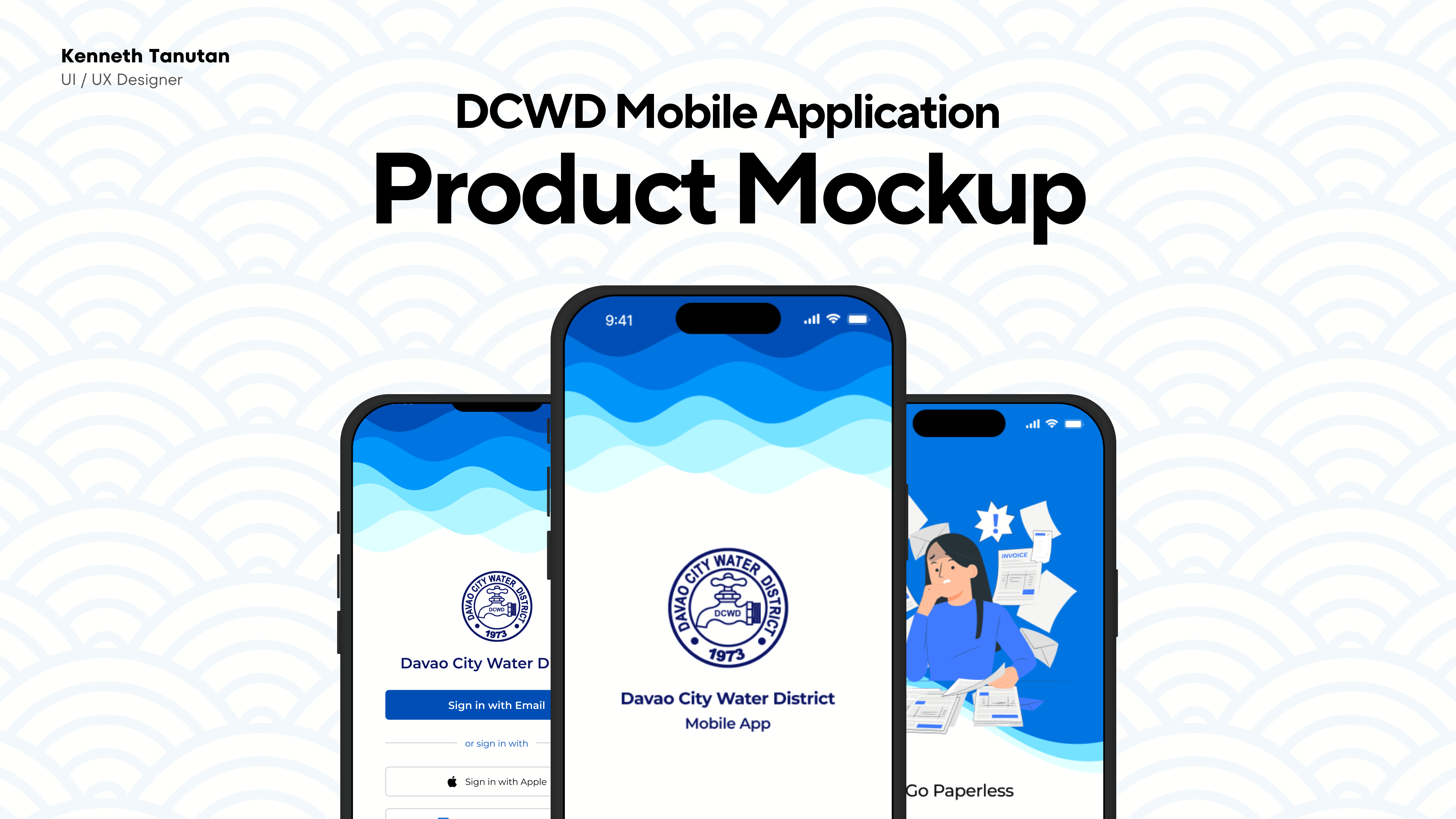 Water Utility Mobile App 3d animation branding forgotpassword graphic design log in log out logo mobile application motion graphics onboarding sign in ui water utility